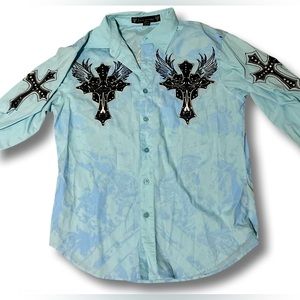 Victorious Button Up Long Sleeve